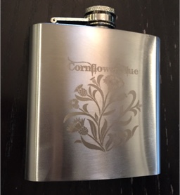 Cornflower Blue Flask